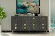 DemonteHome Domedh (Kb150) Konsol Antrasi̇t Altin