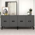 DEMONTE DECOR Fly 180 Cm Konsol (Kx180) Antrasit-Antrasit