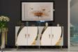 DemonteHome Hookdh (Kb150) Konsol Beyaz Altin