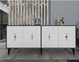 DemonteHome Fi̇goradh (Kx) 180 Cm Konsol Antrasi̇t Beyaz