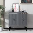 DemonteHome Yumydh 75 Cm Konsol Antrasi̇t Gümüş