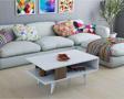 DemonteHome Deryadh Orta Sehpa Beyaz Cevi̇z
