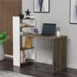 DemonteHome Ennadh 4 Rafli Çalişma Masasi Cevi̇z Beyaz