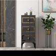 DemonteHome Noradh (H) 3 Kapakli Etejer Şi̇fonyer Antrasi̇t Altin