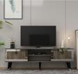 DemonteHome Lidyadh Tv Standı Ceviz Gümüş