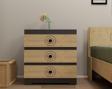 DemonteHome Valensdh (S) 3 Çekmeceli̇ Çok Amaçli Dolap, Şi̇fonyer Antrasi̇t Safi̇rmeşe