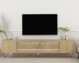 DemonteHome Dekolp2Dh Tv Sehpasi Safi̇rmeşe Gümüş