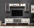 DemonteHome Asyadh Tv Üni̇tesi̇ Antrasi̇t Beyaz