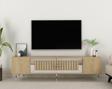 DemonteHome Dekolp3Dh Tv Sehpasi Safi̇rmeşe Gümüş