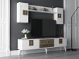 DemonteHome Lunadh 180 Cm Tv Üni̇tesi̇ Beyaz Cevi̇z