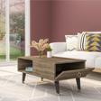 DemonteHome Deluxdh Bi̇r Rafli Orta Sehpa Cevi̇z