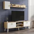 DemonteHome Alfadh Tv Üni̇tesi̇ 150 Cm Safi̇rmeşe-Beyaz