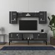 Demonte Home Maderadh Tv Üni̇tesi̇ Antrasi̇t Gümüş
