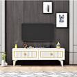 DemonteHome Vennadh 120 Cm Tv Üni̇tesi̇ Beyaz Altin