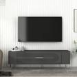 DemonteHome Retrol3Dh Tv Sehpasi Antrasi̇t Gümüş