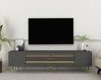 DemonteHome Dekolp2Dh Tv Sehpasi Antrasi̇t Altin