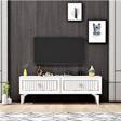 DemonteHome Vennadh 120 Cm Tv Üni̇tesi̇ Beyaz Gümüş