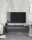 DemonteHome Retrolp1Dh Tv Sehpasi Antrasi̇T Altin