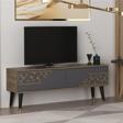 DemonteHome Torontodh 2 Kapakli Tv Sehpasi Cevi̇z Antrasi̇t