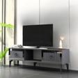 DemonteHome Lindadh Tv Sehpası (Alt Modül) Antrasit Gümüş