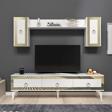 DemonteHome Ponnydh Tv Üni̇tesi̇ Beyaz Altin