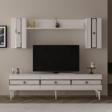 DemonteHome Noradh Tv Üni̇tesi̇ Takimi Beyaz-Gümüş