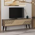 DemonteHome Torontodh 2 Kapakli Tv Sehpasi Cevi̇z Safi̇rmeşe
