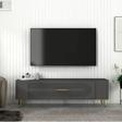 DemonteHome Retrol3Dh Tv Sehpasi Antrasi̇t Altin
