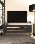 DemonteHome Retrolp2Dh Tv Sehpasi Antrasi̇t Altin