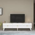 DemonteHome Mi̇dasdh Tv Stand (Alt Modül) Beyaz-Altin