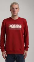 Bisiklet Yaka Bordo Slim Fit Sweatshirt 24FWM60174