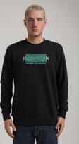 Bisiklet Yaka Lacivert Slim Fit Sweatshirt 24FWM60201