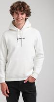 Kapüşonlu Ekru Slim Fit Hoodie 23FWM64044