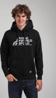 Kapüşonlu Siyah Slim Fit Hoodie 23FWM64051