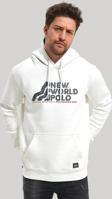Kapüşonlu Ekru Slim Fit Hoodie 23FWM64051