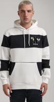 Kapüşonlu Ekru Slim Fit Full-Zip Sweatshirt 24FWM64077