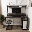 Deconode Regal Raflı Çalışma Masası