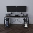 Deconode Optima Monitör Raflı Bilgisayar Masası