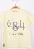 Toontoy Erkek Çocuk T-Shirt 684 Gofre Baskı