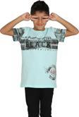 Toontoy  Erkek Çocuk T-Shirt Black Baskılı 