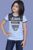 Toontoy Erkek Çocuk Jeans Baskı Tişört