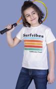 Toontoy Erkek Çocuk Surfvibes Baskılı Tişört