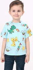 Toontoy Erkek Çocuk Baskılı Tişört