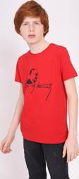 Toontoy Unisex Çocuk Atatürk Baskılı Tişört