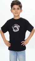 Toontoy Erkek Çocuk Şapkalı Ayı Baskılı Tişört