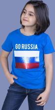 Toontoy Erkek Çocuk Go Russia Nakışlı Tişört