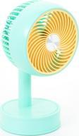 Winex Mini Taşınabilir Portatif Fan 3 Kademeli Vantilatör Mavi