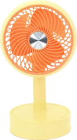 Winex Mini Taşınabilir Portatif Fan 3 Kademeli Vantilatör Sarı