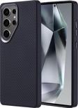 Vendas Samsung Galaxy S25 Ultra Kılıf Magsafe Şarj Özellikli Karbon Fiber Görünümlü Zore Troy Kapak