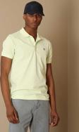 Lufian Erkek Laon Spor Polo Yaka T-Shirt 111040091 Açık Sarı